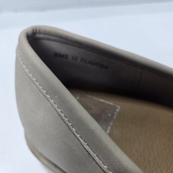 Dolce Vita Claudia Chunky Beige Horsebit Penny Loafers w/ Silver Accent Size 10 - Picture 10 of 14